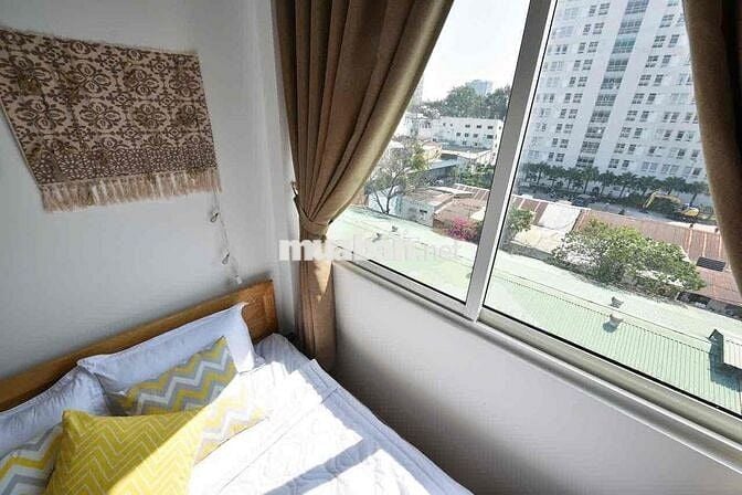 Cho thuê căn hộ dịch vu cao cấp, ban công full nội thất