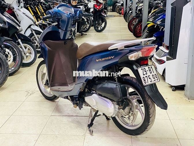 XE MÁY THỊNH PHÁT - VISION 110 XANH ĐÁ HÀ NỘI 2018