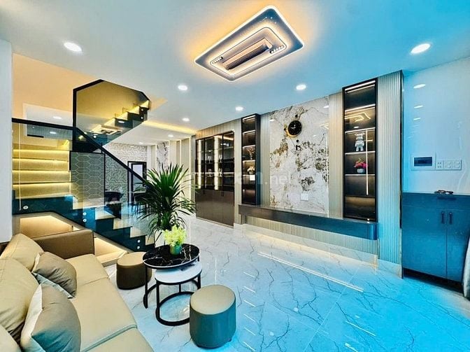 ⭐️Nhà 3 Lầu DT:4x13m tuyệt đẹp Cao cấp hẻm xe hơi Lê Đức Thọ, P13