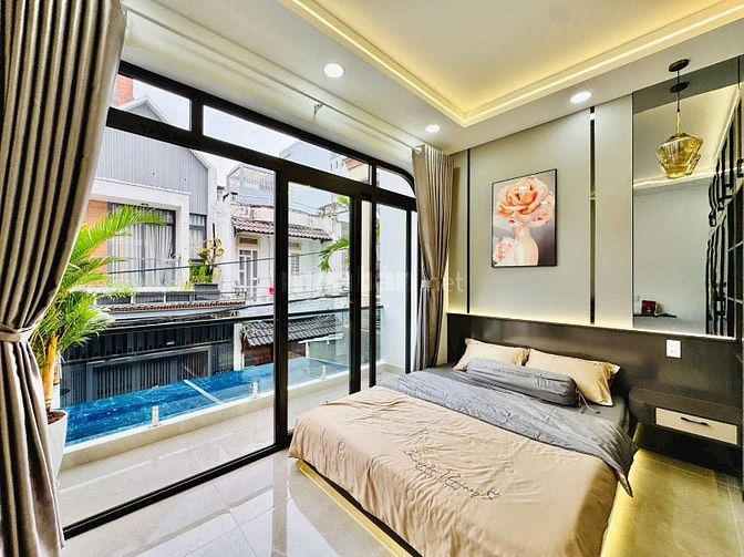 ⭐️Nhà 3 Lầu DT:4x13m tuyệt đẹp Cao cấp hẻm xe hơi Lê Đức Thọ, P13