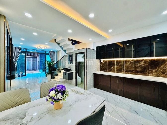 ⭐️Nhà 3 Lầu DT:4x13m tuyệt đẹp Cao cấp hẻm xe hơi Lê Đức Thọ, P13
