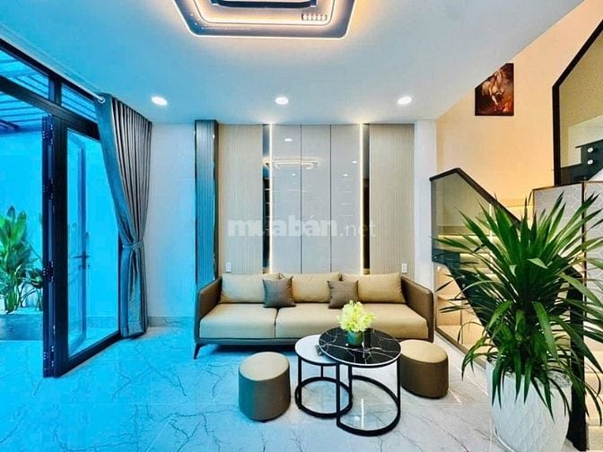 ⭐️Nhà 3 Lầu DT:4x13m tuyệt đẹp Cao cấp hẻm xe hơi Lê Đức Thọ, P13
