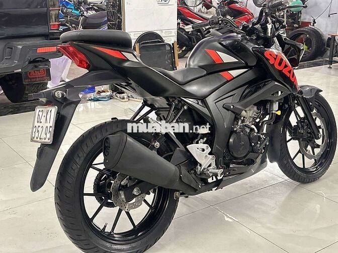 Xe máy Suzuki Gsx S150 màu đen 2017