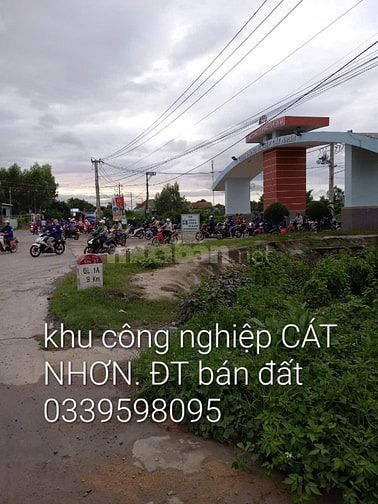 Bán đất mặt tiền QL19B đối diện cụm CN Cát Nhơn, Phù cát, Bình Định