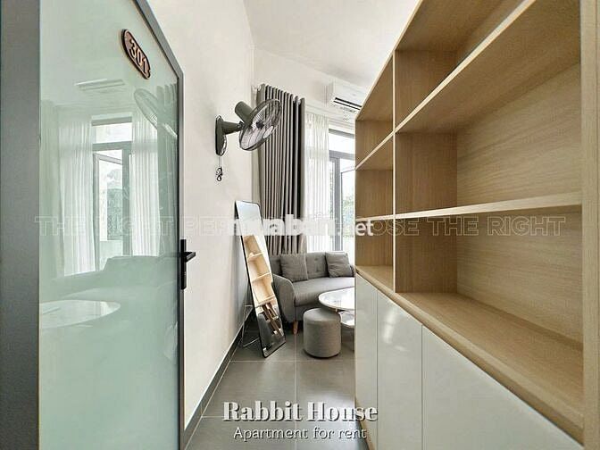 Cho Thuê CHDV 25m2 1WC 1PN ban công tại Nguyễn Trung Trực