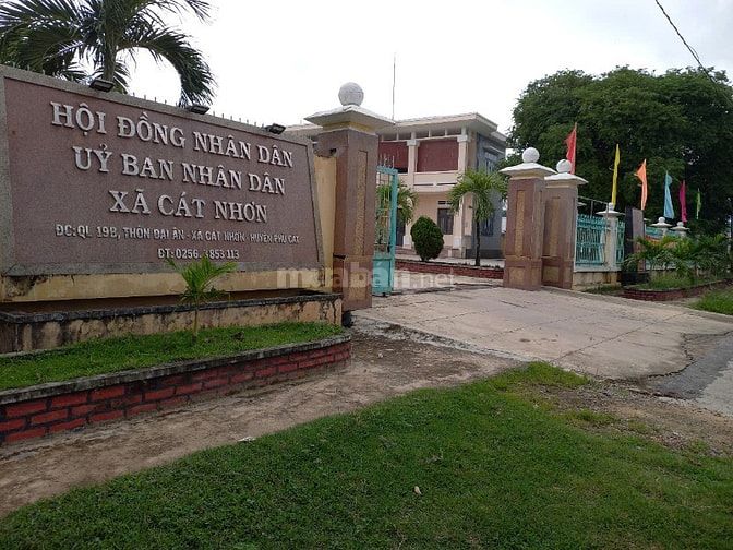 Bán đất mặt tiền QL19B đối diện cụm CN Cát Nhơn, Phù cát, Bình Định