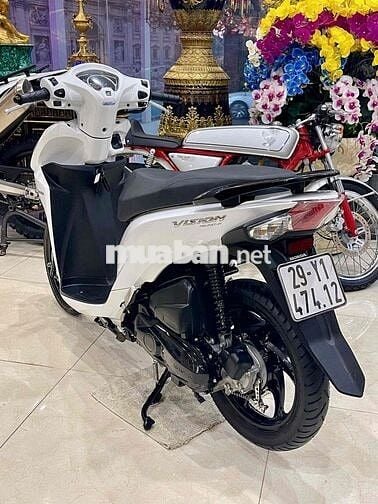 XE MÁY 68 - Honda Vision Trắng Sport 2019 Smartkey