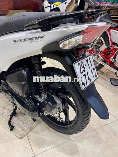 XE MÁY 68 - Honda Vision Trắng Sport 2019 Smartkey