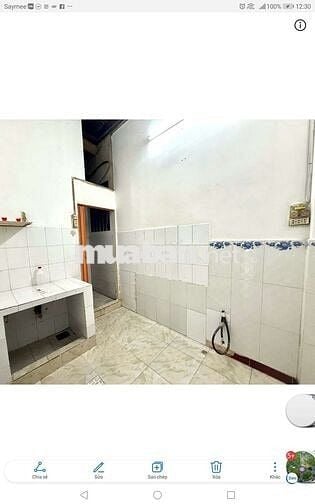 CHO THUÊ NHÀ 40,3m2 1 TRỆT 1 LẦU HẺM 184 ÂU DƯONG LÂN P3 Q8 KẾ Q1