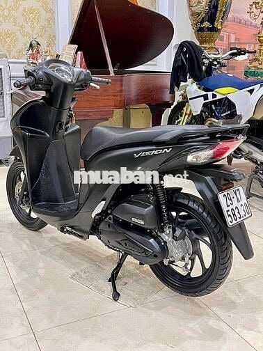 XE MÁY 68 - Honda Vision Đặc Biệt 2021 Đen Sần