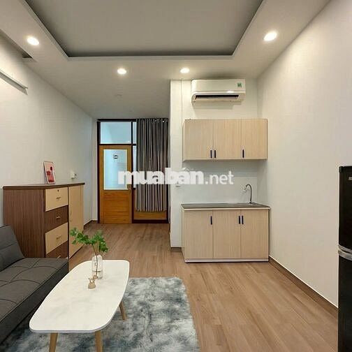 Ở NGAY! CĂN HỘ 1PN TÁCH BẾP GẦN CV 23/9 Q.1 FULL NỘI THẤT  AN NINH CAO