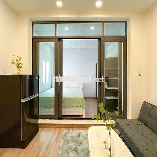 Ở NGAY! CĂN HỘ 1PN TÁCH BẾP GẦN CV 23/9 Q.1 FULL NỘI THẤT  AN NINH CAO