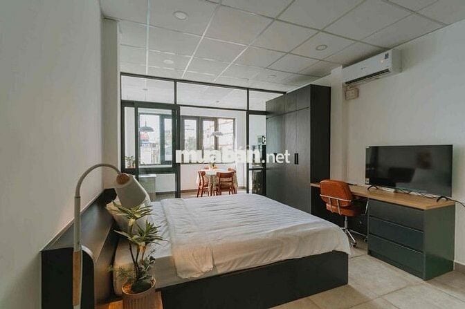 CHO THUÊ CĂN HỘ FULL NỘI THẤT TÁCH BẾP-THOÁNG GIÁ RẺ GẦN CHỢ BẾN THÀNH