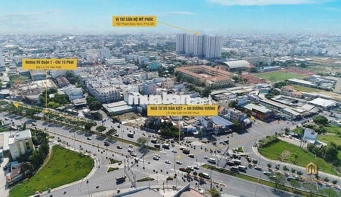 Căn hộ Quận 8 - 1PN 51m² tầng cao view thoáng, chỉ 6.5tr/tháng