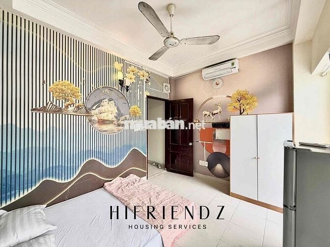 STUDIO BAN CÔNG ĐẦY ĐỦ NỘI THẤT ĐI BỘ QUA NHÀ THỜ PHAOLO, AEON TÊN LỬA