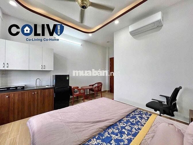 CHO THUÊ STUDIO ĐẦY ĐỦ NỘI THẤT CAO CẤP