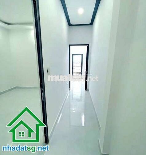 NHÀ MỚI 2 TẦNG – LÊ VĂN QUỚI – SÁT NGÃ TƯ BỐN XÃ – 3PN - 2WC - Ở NGAY