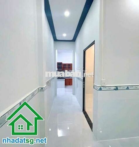 NHÀ MỚI 2 TẦNG – LÊ VĂN QUỚI – SÁT NGÃ TƯ BỐN XÃ – 3PN - 2WC - Ở NGAY