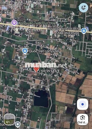 2 lô thổ cư full 5x23,6 Hoà Khánh Đông Đức Hoà Long An - Giá 750triệu