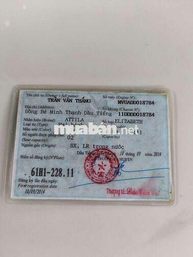 SYM Atila Fi bs Bình Dương