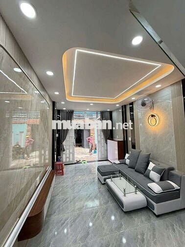 BÁN NHÀ MỚI ĐẸP  đường THỐNG NHẤT, P16, GV - 1 trệt 1 lầu 2PN, 2WC