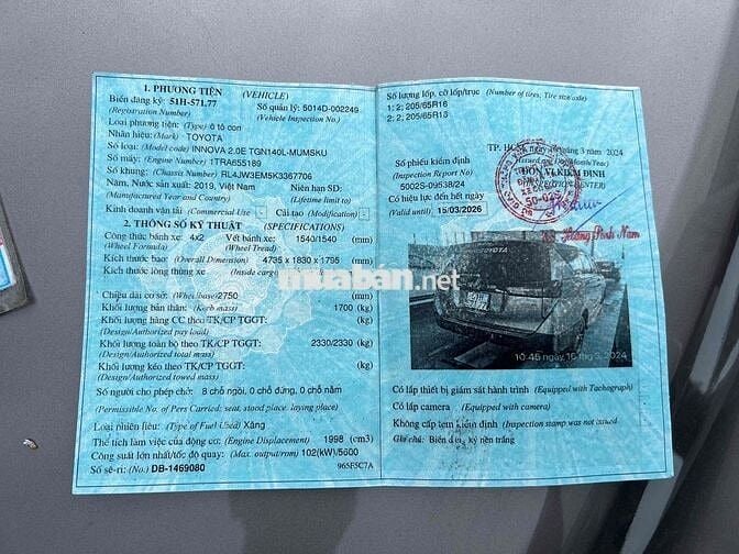 Toyota Innova 2019 , số sàn , Nâu vàng anh kim