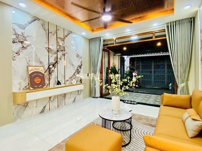 ⭐️Nhà 3 Lầu DT:4x12m đẹp Cao cấp hẻm xe hơi Đường Số 59, P14.