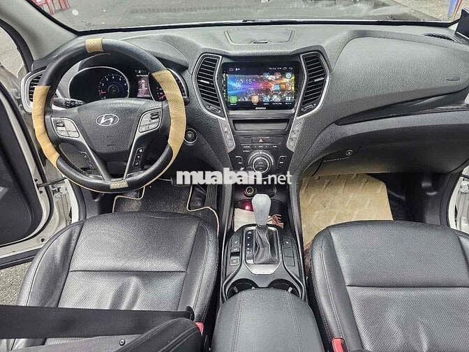 Santafe dk t8.2015 mới 85% bản full 4x4..máy xăng