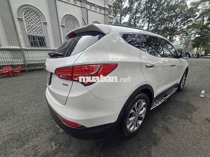 Santafe dk t8.2015 mới 85% bản full 4x4..máy xăng