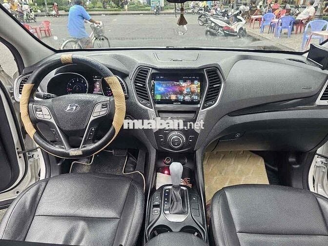 Santafe dk t8.2015 mới 85% bản full 4x4..máy xăng