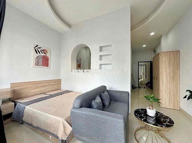 PENTHOUSE 1PN GẦN NGÃ TƯ BẢY HIỀN- FULL NT - BAN CÔNG