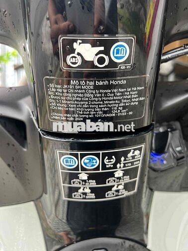 HONDA SH MODE 8/2024 9 chủ XÁM XI MĂNG