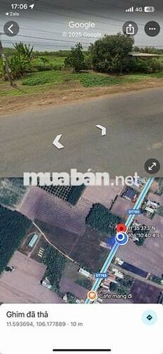 Bán Lô Đất Mặt Tiền Đường DT785 Ấp Hội Thắng, Xã Tân Hội, Tây Ninh