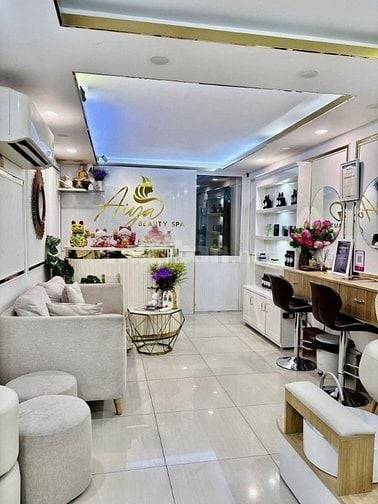 TIỆM GỘI ĐẦU MÓNG TAY THUÊ 12 TRIỆU/ THÁNG GIÁ 4TỶ450 HD 5 NĂM HẺM 6M 