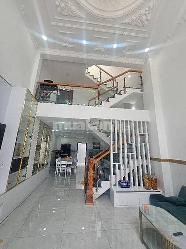 BÁN NHÀ NHANH NHANH - ĐƯỜNG 8M, NỞ HẬU - P.BHH B, BÌNH TÂN - GIÁ 6.39 