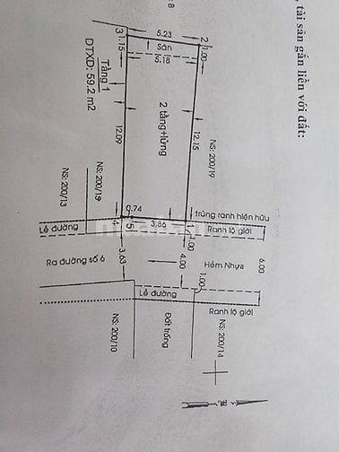 BÁN NHÀ NHANH NHANH - ĐƯỜNG 8M, NỞ HẬU - P.BHH B, BÌNH TÂN - GIÁ 6.39 