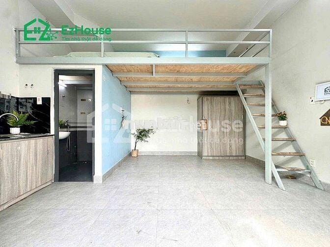 CHUNG CƯ MINI GÁC CAO RỘNG 30m2 - BAN CÔNG/CỬA SỔ TRỜI - SẴN NỘI THẤT