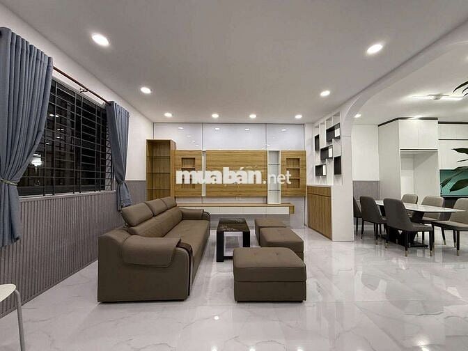 Cho thuê villa Mới Đẹp Hiện Đại, 3pn 4wc, Thạnh Lộc 08 Quận 12