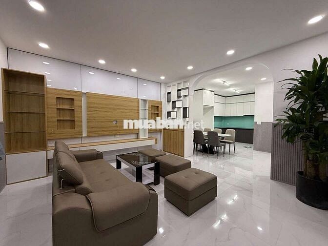 Cho thuê villa Mới Đẹp Hiện Đại, 3pn 4wc, Thạnh Lộc 08 Quận 12