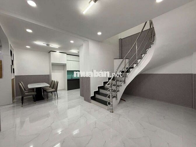 Cho thuê villa Mới Đẹp Hiện Đại, 3pn 4wc, Thạnh Lộc 08 Quận 12