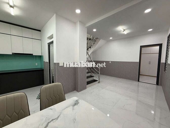 Cho thuê villa Mới Đẹp Hiện Đại, 3pn 4wc, Thạnh Lộc 08 Quận 12