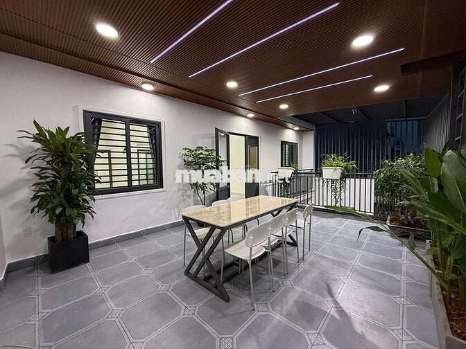 Cho thuê villa Mới Đẹp Hiện Đại, 3pn 4wc, Thạnh Lộc 08 Quận 12