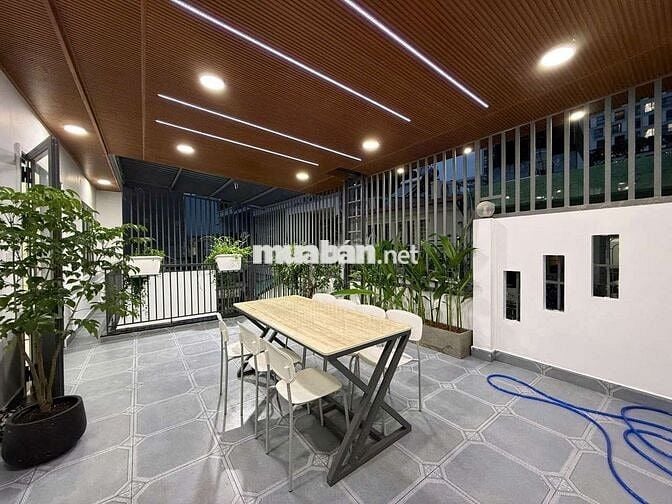 Cho thuê villa Mới Đẹp Hiện Đại, 3pn 4wc, Thạnh Lộc 08 Quận 12