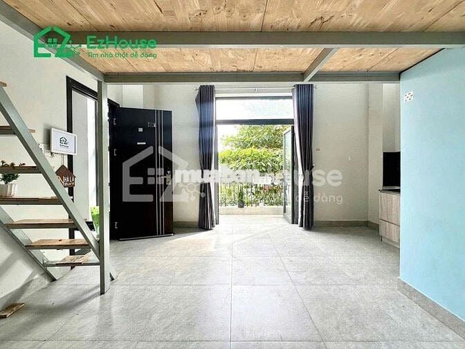 CHUNG CƯ MINI GÁC CAO RỘNG 30m2 - BAN CÔNG/CỬA SỔ TRỜI - SẴN NỘI THẤT