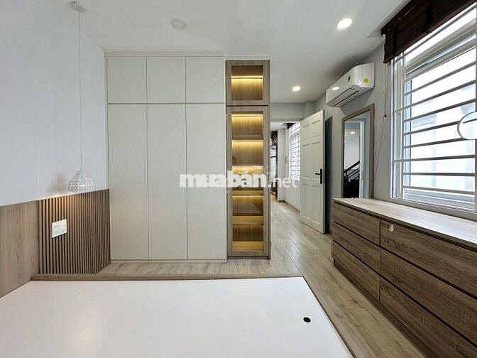 NHÀ ĐẸP HẺM Ô TÔ 6 M - 5 TẦNG 51 m² - NGAY NGUYỄN VĂN ĐẬU - NHỈNH 8 TỶ