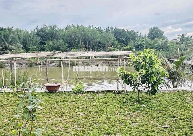 BÁN NHÀ VƯỜN NGHĨ DƯỠNG 1200M²,  LÔ NHÌ- HÀNG XÓM NHÀ BÈ- GIÁ HƠN 4 TỶ