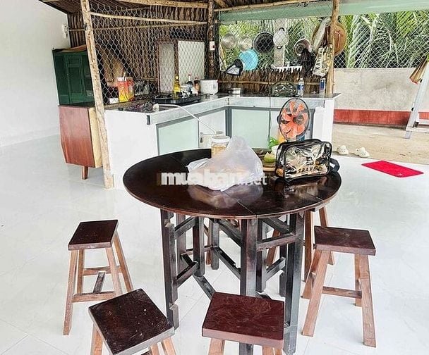 BÁN NHÀ VƯỜN NGHĨ DƯỠNG 1200M²,  LÔ NHÌ- HÀNG XÓM NHÀ BÈ- GIÁ HƠN 4 TỶ