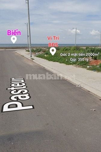 Bán Khu Đất Vàng Góc 2 Mặt Tiền Đường Pasteur Ngay Biển Phan Thiết