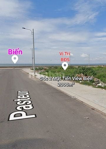 Bán Khu Đất Vàng Góc 2 Mặt Tiền Đường Pasteur Ngay Biển Phan Thiết