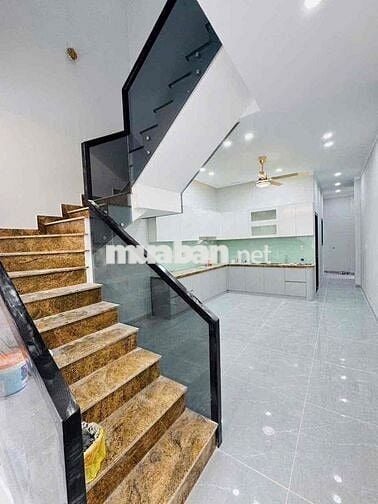 nhà lầu tân hiệp tặng toàn bộ nội thất cao cấp